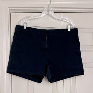 J. Crew Navy Shorts Size 12